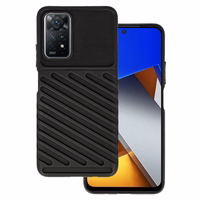 Thunder Case viedtālruņa apvalks XIAOMI Redmi Note 11 5G/Note 11S 5G/Poco M4 Pro 5G melns