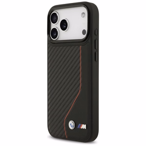 BMW M Carbon Line & Logo MagSafe Чехол для iPhone 17 Pro Max - красный