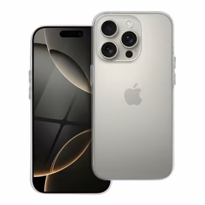 Ultrathin Matt maciņš iPhone 16 Air frozen, caurspīdīgs