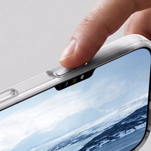 AmazingThing Minimal triecienizturīgs maciņš 3 objektīviem modelim iPhone 18 Pro Max – krāsa: caurspīdīga