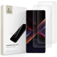 Tech-Protect Hydroflex Fit+2-Pack hidrogēla plēve priekš Xiaomi Redmi Note 14 Pro 5G / 14 Pro+ 5G / Poco X7 5G - Transparent