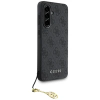 Guess 4G Charms Collection apvalks Samsung Galaxy A56 - Melns