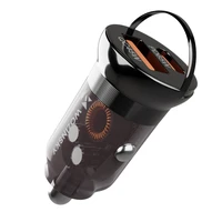 Wozinsky 65W automašīnas lādētājs USB-C PD 65W / USB-A 45W QC 3.0 - melns