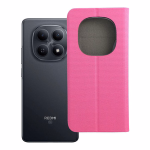 SENSITIVE grāmatiņas maciņš XIAOMI Redmi Note 15 PRO PLUS 5G rozā