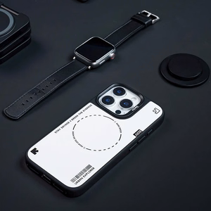 Benks Dynamic Minimalist viedtālruņa apvalks Iphone 16 Pro Max balts