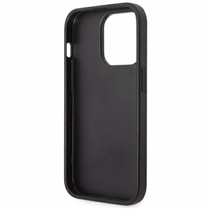 Karl Lagerfeld KLHCP14XGFKPG iPhone 14 Pro Max 6.7 "cietais apvalks sudraba / sudraba Mirdzošās Pārslas Ikonik