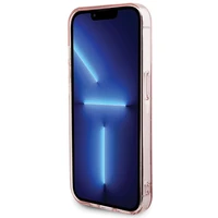 Karl Lagerfeld monogramma Choupette viedtālruņa apvalks iPhone 15 Pro Max - rozā