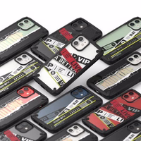 Ringke Fusion X Design izturīgs viedtālruņa apvalks ar TPU buferi iPhone 12 mini melns (Routine) (XDAP0020)