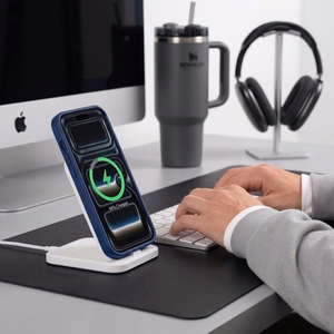 Tech-Protect BasicMag MagSafe maciņš iPhone 17 Pro Max / 18 Pro Max, matēts tumši zils