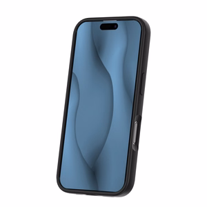 Silicone Thin Mag maciņš iPhone 16 Pro Max 6,9" melns