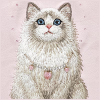 Nimmy Lucky Fashion Cat MagSafe maciņš iPhone 17 Pro rozā