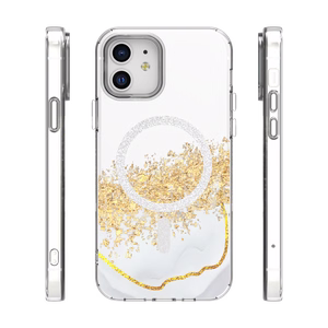 Epoxy Mag maciņš iPhone 12 / 12 Pro 6,1" balts