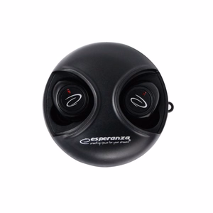 Esperanza EH228K austiņas / headset Bezvadu In-ear zvani / mūzika Micro-USB Bluetooth melns