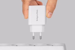 Kruger&Matz tīkla lādētājs ar Quick Charge