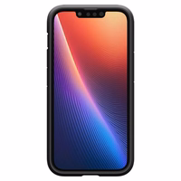 Spigen Tough Armor viedtālruņa apvalks ar MagSafe iPhone 16e ar statīvu - melns