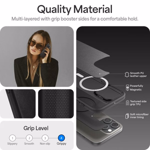 Spigen Cyrill Classic Charm Magnētiskais apvalks iPhone 16 Pro Max - melns