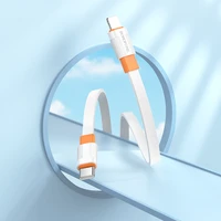 Borofone Kabelis BX89 Union - Type C uz Lightning - PD 20W 1 metrs balts-oranžs