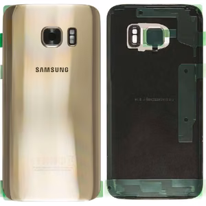 Aizmugurējais vāciņš Samsung G935F S7 Edge Gold oriģināls (lietots, Grade A)