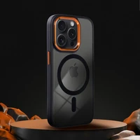 COLOR EDGE MAG COVER viedtālruņa apvalks saderīgs ar Magnētisko IPHONE 14 Pro melna zelta