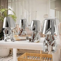 Nakts lampa Silver Man dizains E