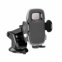 HOCO automašīnas turētājs vējstiklam / centrālajai konsolei H15 tumšās nakts melns