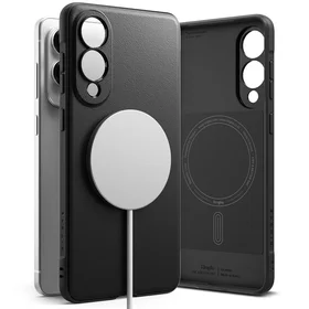 Ringke Onyx magnētiskais viedtālruņa apvalks MagSafe Samsung Galaxy S25 Edge - melns