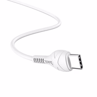Kabelis USB A uz USB C Hoco 1 m X37 balts