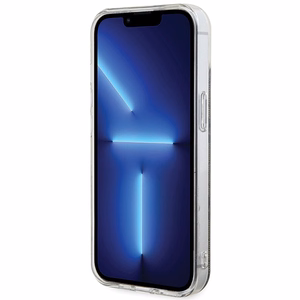 Guess IML 4G magnētiskais viedtālruņa apvalks iPhone 15 Plus - brūns