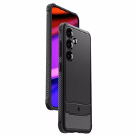 Spigen Rugged Armor viedtālruņa apvalks Samsung Galaxy S24 - matēts melns