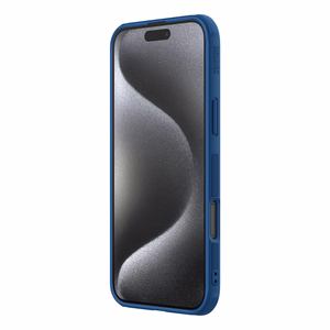 Nillkin Super Frosted Shield Pro чехол для iPhone 16 Pro - синий