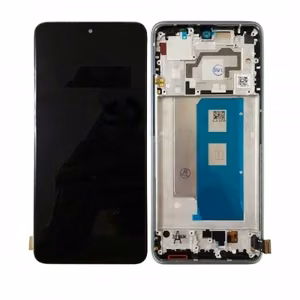 LCD Ekrāns saderīgs ar Xiaomi Poco F5 Pro 5G ar rāmi / melns / HQ