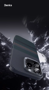 Benks Magnetic Armor Pro Aurora Kevlar 600D Case (CC65) for Iphone 16 Pro (Camera Control Button)
