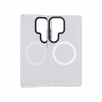 Benks magnētiskais Lucid Armor viedtālruņa apvalks (0045) Samsung Galaxy S25 Plus Ultra, balts