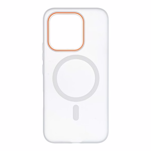 Maciņš Honor 600 LITE Go Orange saderīgs ar MagSafe caurspīdīgs