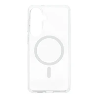 Maciņš for Samsung S26 PLUS Forcell F-Protect Clear Hybrid Premium saderīgs ar MagSafe caurspīdīgs