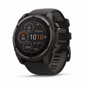 Viedpulkstenis Garmin Fenix 8 Sapphire Solar melns/pelēks