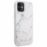 Guess Marmora viedtālruņa apvalks iPhone 12 mini 5.4" - balts