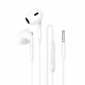 Borofone Austiņas BM100 Max Fuente ar mikrofonu baltas