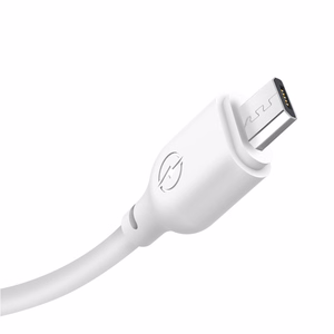 XO NB103 USB-A kabelis 3 vienā ar Lightning, USB-C un Micro-USB savienotājiem, 1 m, 2,1 A – balts