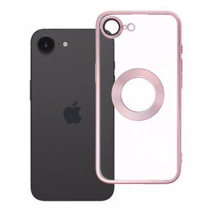 Viedtālruņa apvalks GLAM IPHONE 16e (SE 4 2025) rozā