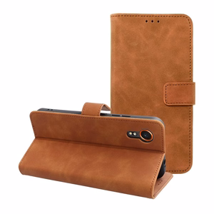 Чехол-книжка для Samsung Xcover 7 Tender Book коричневый