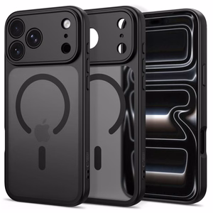 Tech-Protect BasicMag MagSafe maciņš, paredzēts iPhone 17 Pro / 18 Pro, matēti melns