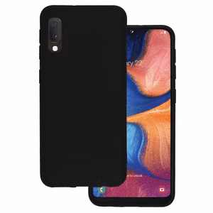 Aizmugurējais viedtālruņa apvalks MATT SAMSUNG GALAXY A20E melns