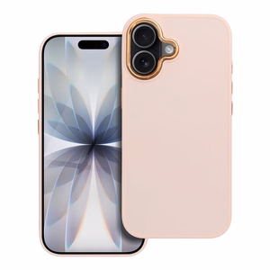 FRAME viedtālruņa apvalks IPHONE 17 gaiši rozā