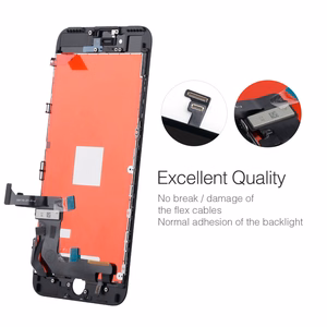 LCD displejs NCC Iphone 7 Balts Metāla Plāksne Select