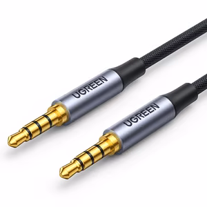 Ugreen AV183 20785 кабель 3.5мм mini jack / 3.5мм mini jack 3м — серый