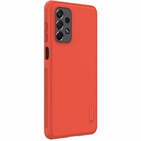 Nillkin Super Frosted Shield Pro izturīgs viedtālruņa apvalks Samsung Galaxy A73 sarkans
