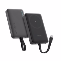 Cuktech CP132ML 10000mAh MagSafe portatīvais lādētājs melns