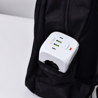 Tech-Protect PCL3x4 pagarinātājs, 2x USB-A, 2x USB-C, 3x AC Schuko tips - balts