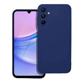 Mīkstais viedtālruņa apvalks Samsung A15 5G / A15 4G tumši zilais